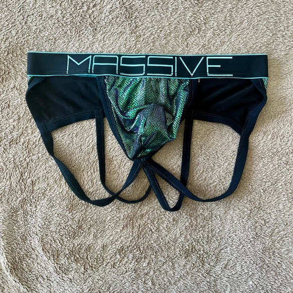 Andrew Christian Massive Iridescent Jock Strap - Picture 2 of 5